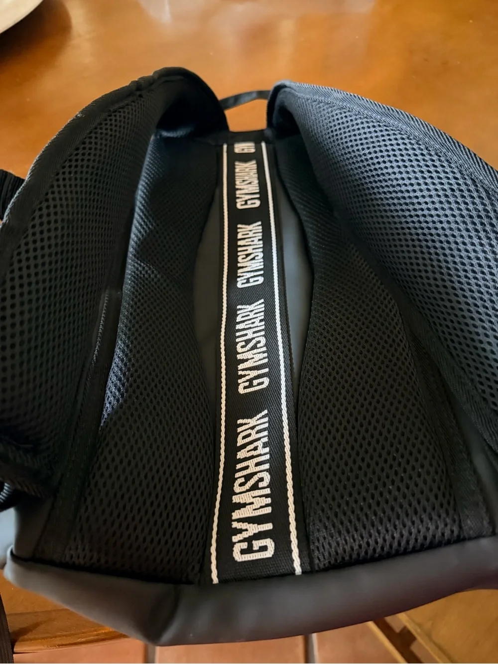 Gymshark Black Roll-Top Backpack-like new!!!